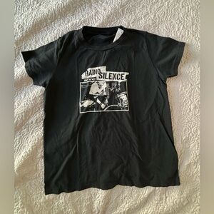 Brandy Melville radio silence graphic tee